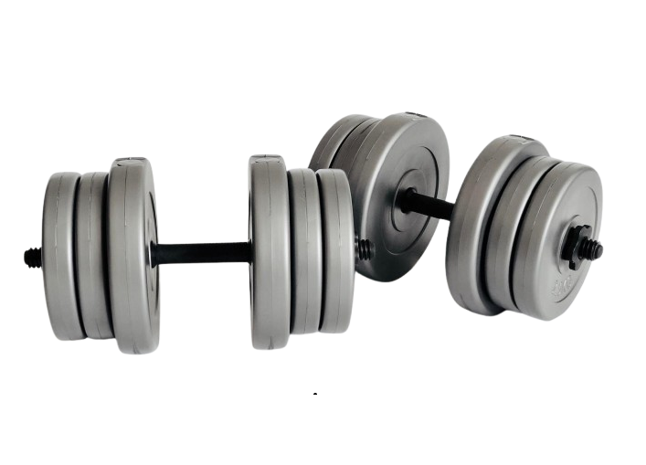 Гантели 2х20 кг Grey (2371513826)