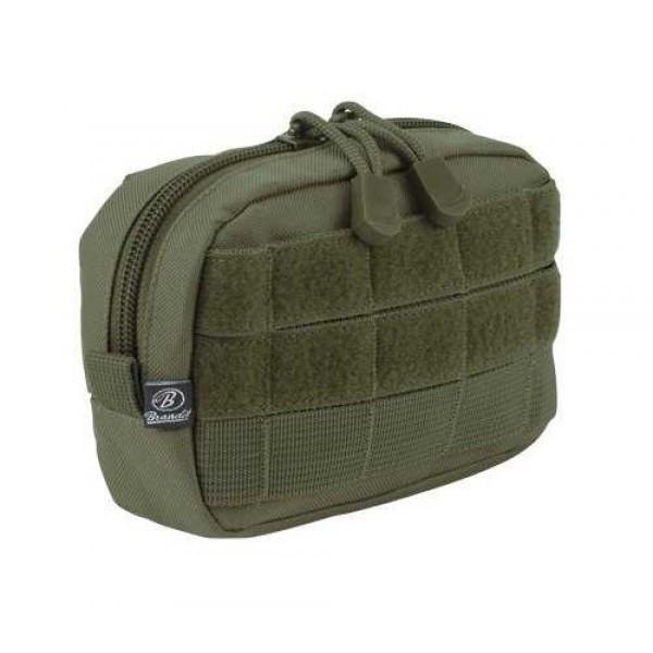 Сумка-підсумок Brandit Molle Pouch Compact 110х155х40 мм Green (8048-1) - фото 1