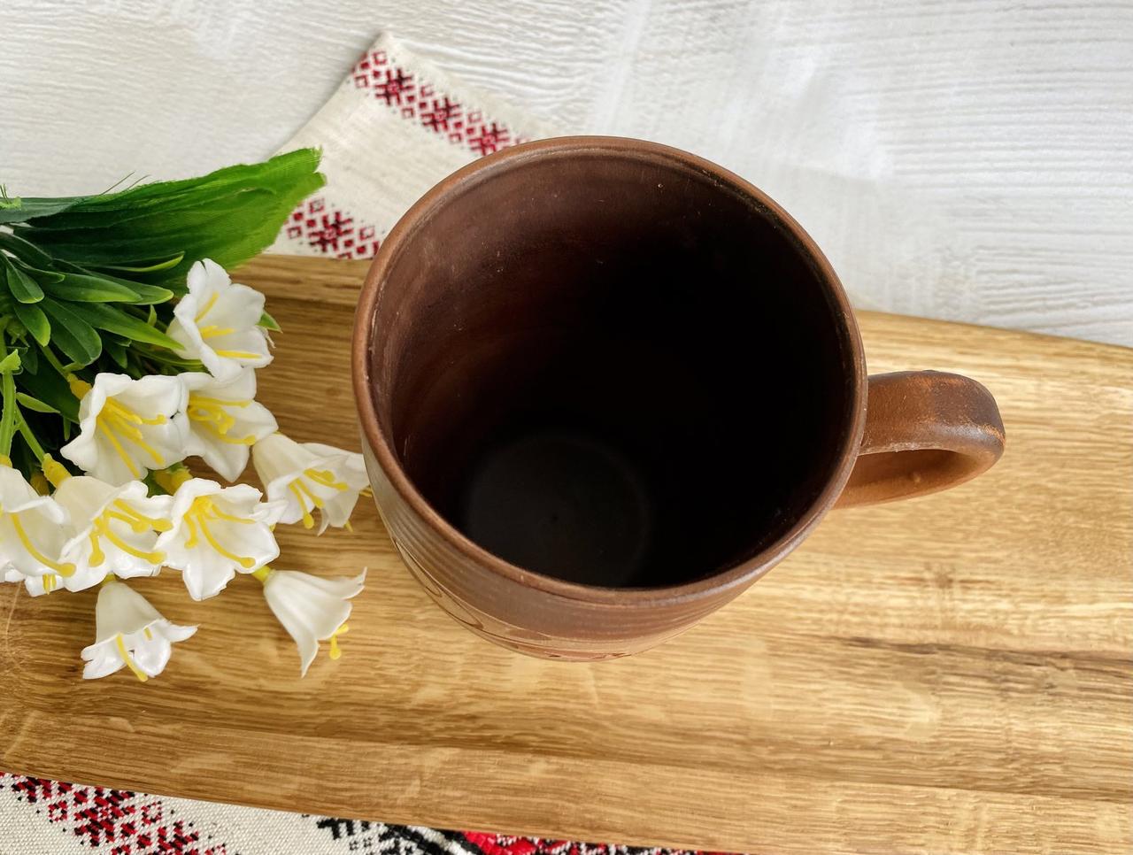 Чашка глиняная Ангоб 300 мл (1032540668) - фото 5