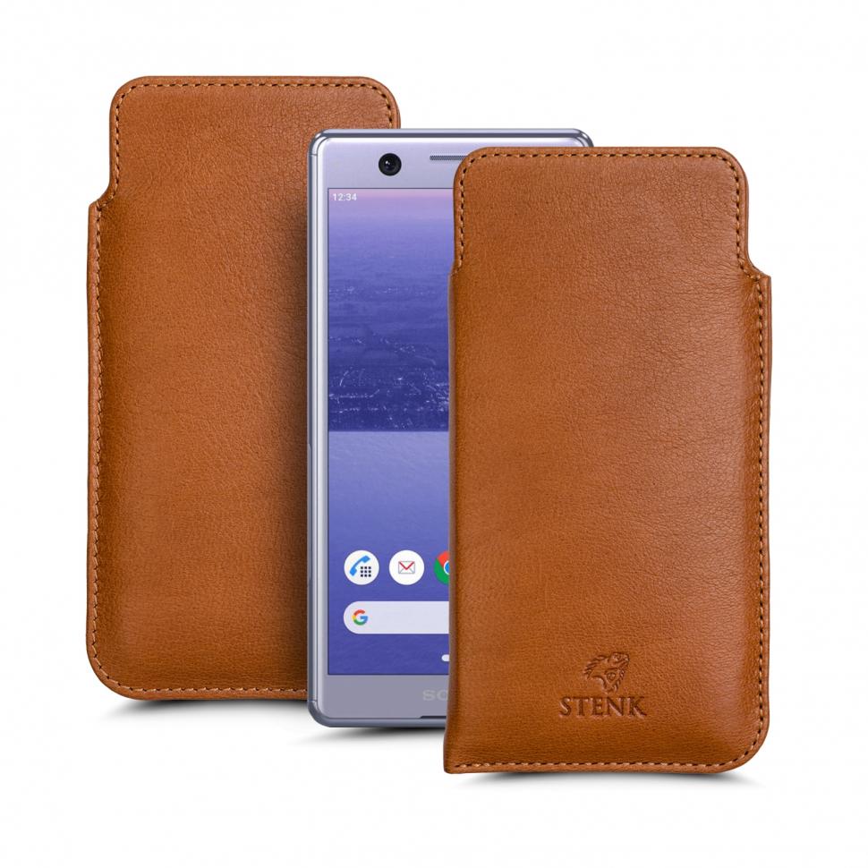 Футляр Stenk Elegance для Sony Xperia Ace Camel (66062)