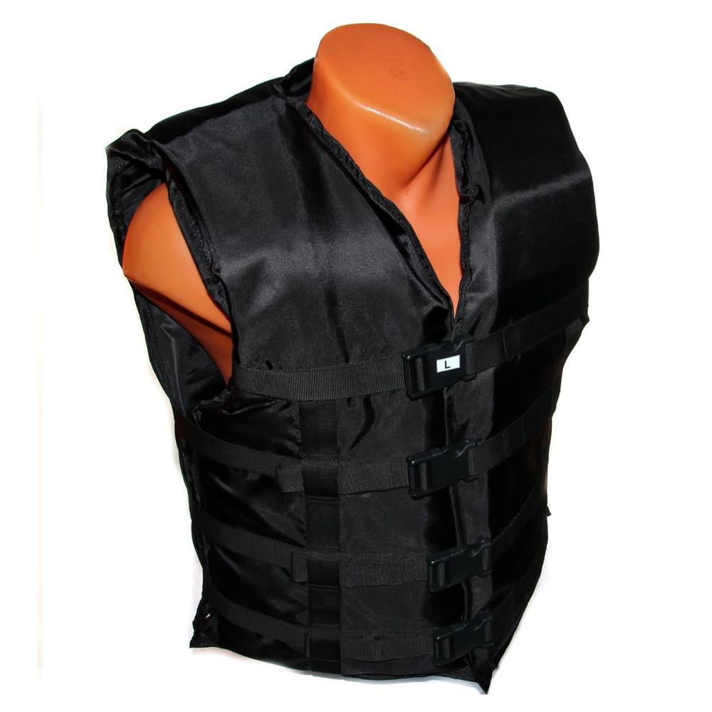 Жилет страховочный LIFEVEST 50-70 кг Черный (cher2-1) - фото 1