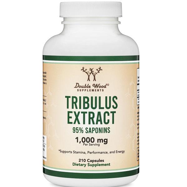 Трибулус Double Wood Tribulus Terrestris 1000 мг 95% Saponins 210 Caps