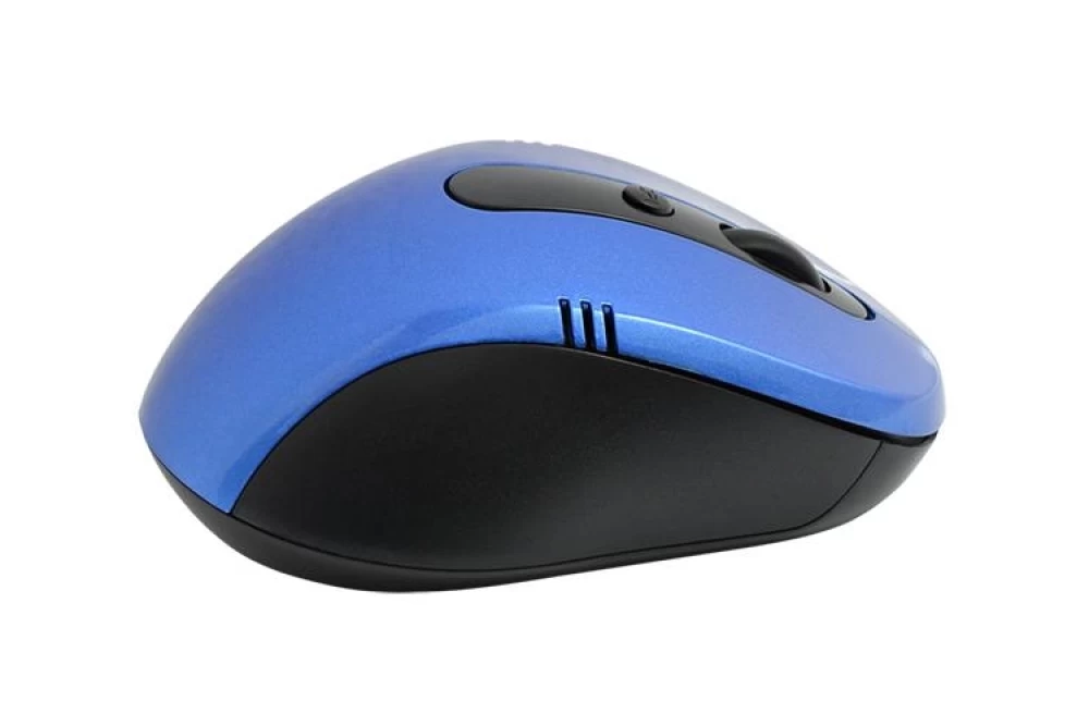 Мышь беспроводная Wireless Mouse G-108 Черно-синий (374217) - фото 6