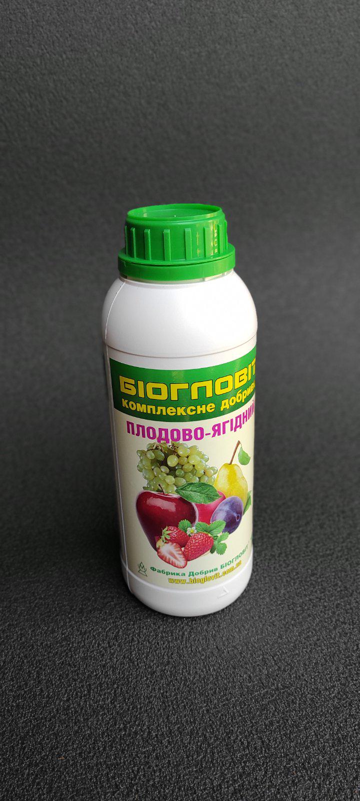 Удобрение комплексное хелатное Біогловіт Плодово-Ягодный NPK 7-8-8 1 л (2021,4) - фото 2