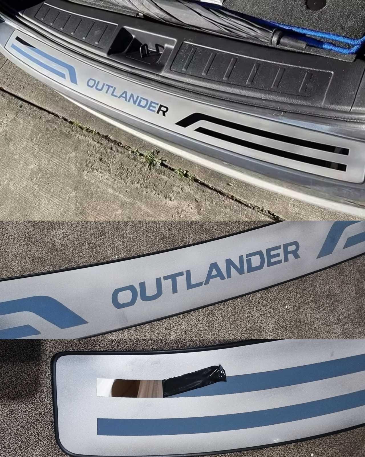 Накладка на задній бампер Mitsubishi Outlander 4 2022-2025 р. (27455819) - фото 5