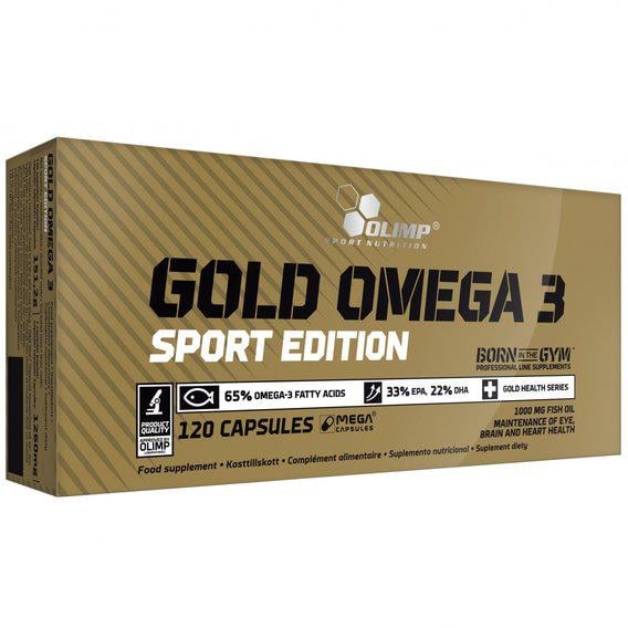 Омега для спорту Olimp Nutrition Gold Omega 3 Sport Edition 120 caps