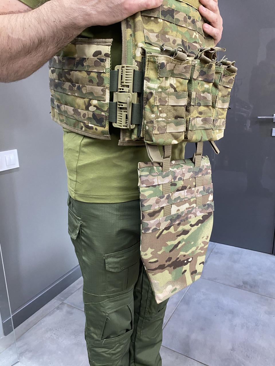 Подсумок для плитоноски М Cordura 1000D Мультикам (1886985743) - фото 5 Подсумок для плитоноски М Cordura 1000D Мультикам (1886985743) - фото 5