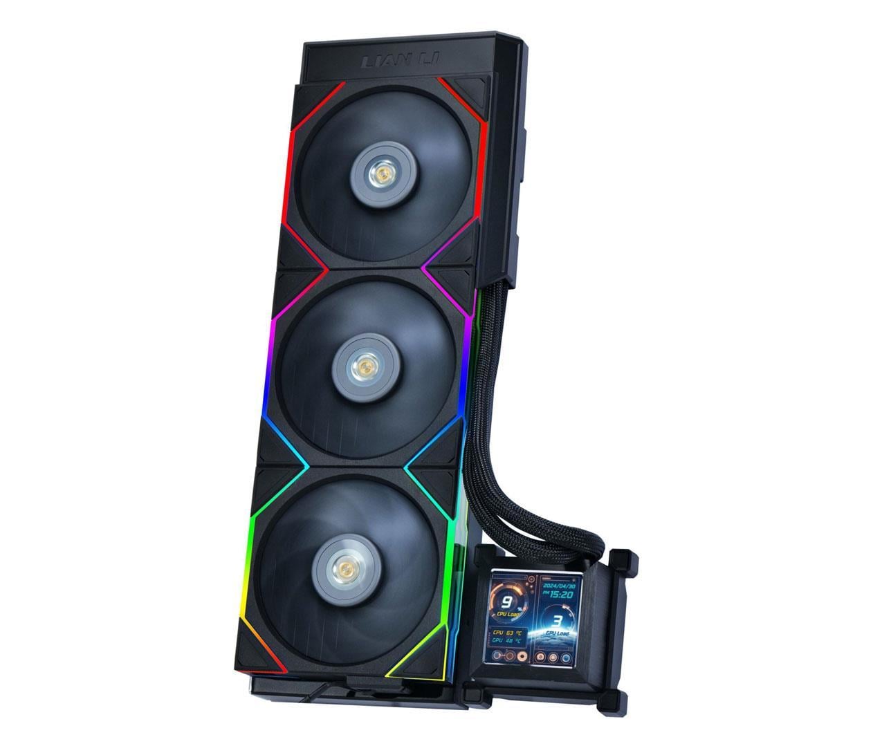 Охолодження водяне Lian Li HydroShift LCD 360TL Black (G89.GHSLCD36TB.00; HSLCD36TB)