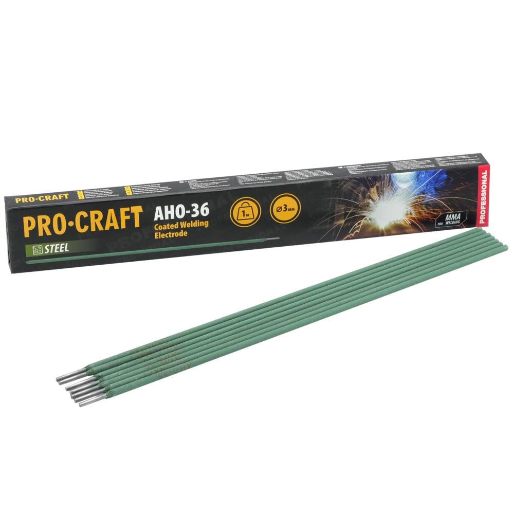 Электроды Procraft AHO36 1кг 3 мм
