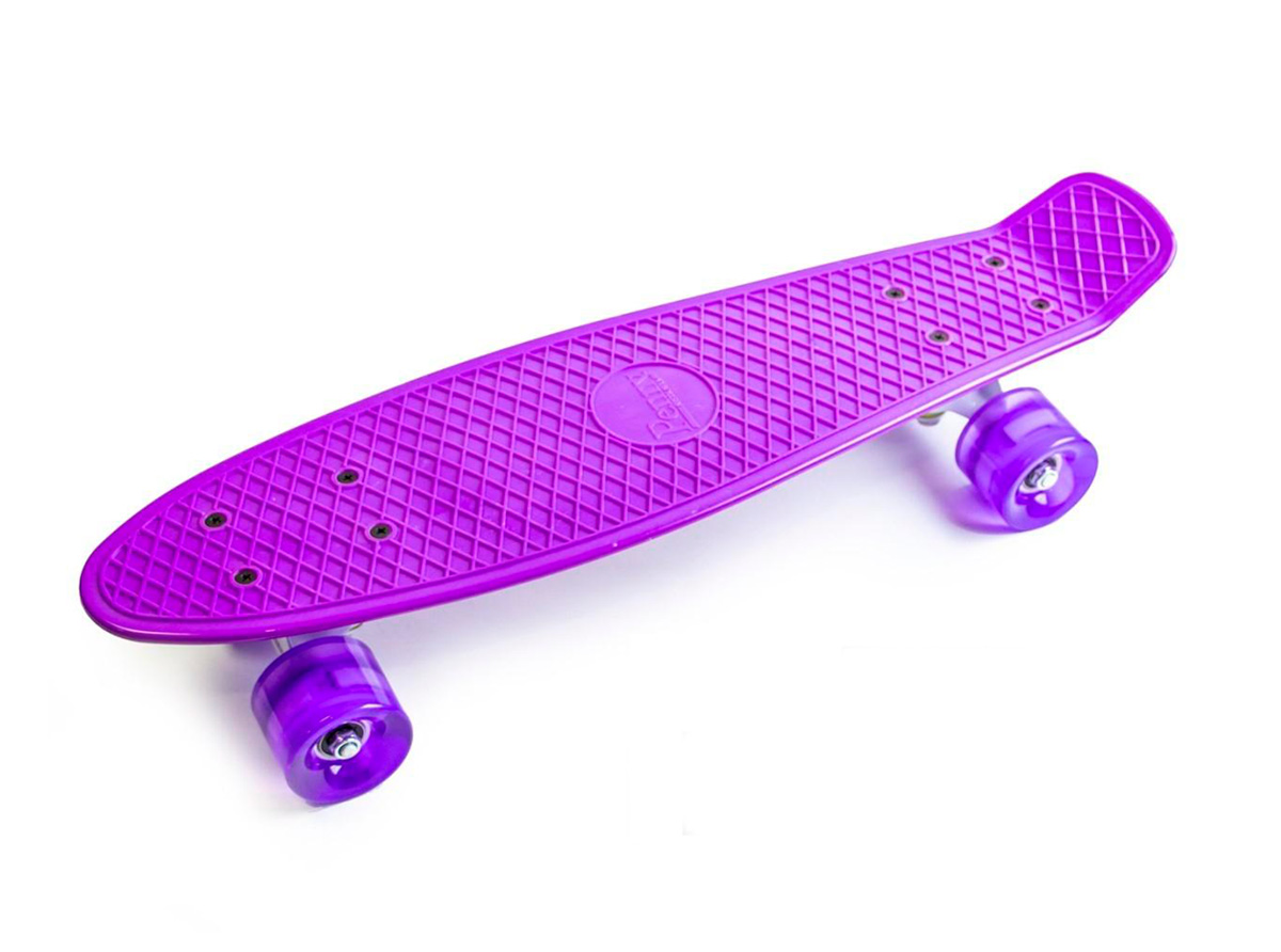Пенниборд SkateX Penny MultiColor 22" Фиолетовый Пенниборд SkateX Penny MultiColor 22" Фиолетовый