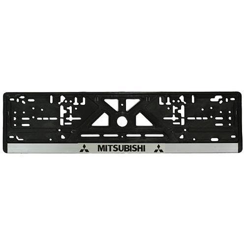 Рамка номерного знака Mitsubishi пластиковая Черный