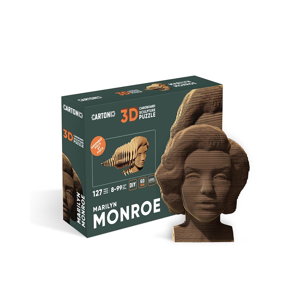 Картонний конструктор Cartonic 3D Puzzle MARILYN (8987154) - фото 4