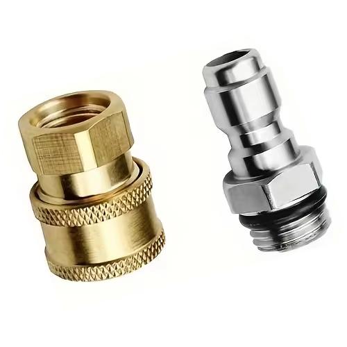 Адаптеры быстроснежные для моек высокого давления M14x1,5 металл 2 шт. (927181) - фото 3 Адаптеры быстроснежные для моек высокого давления M14x1,5 металл 2 шт. (927181) - фото 3