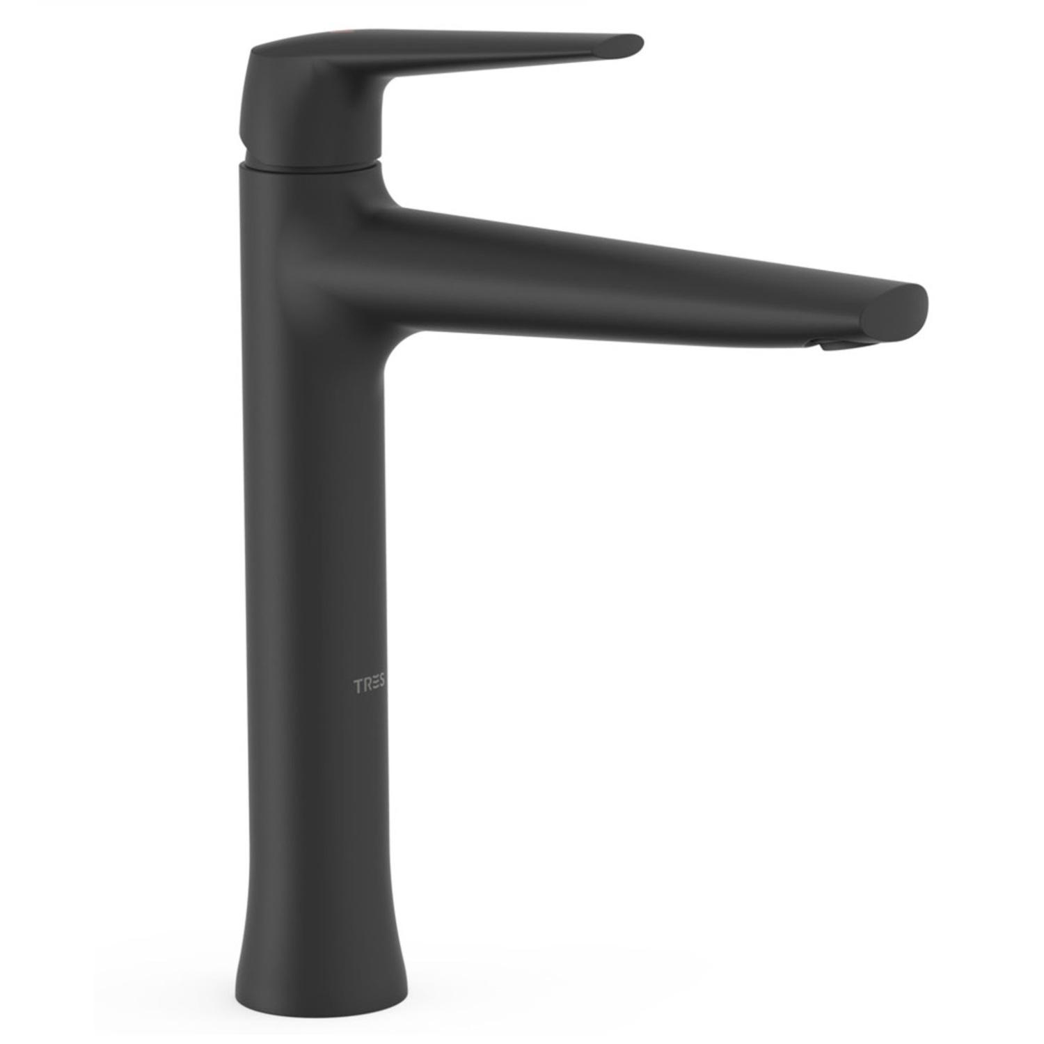 Смеситель для умывальника Tres FUJI 28120301NM однорычажный Черный (197285)