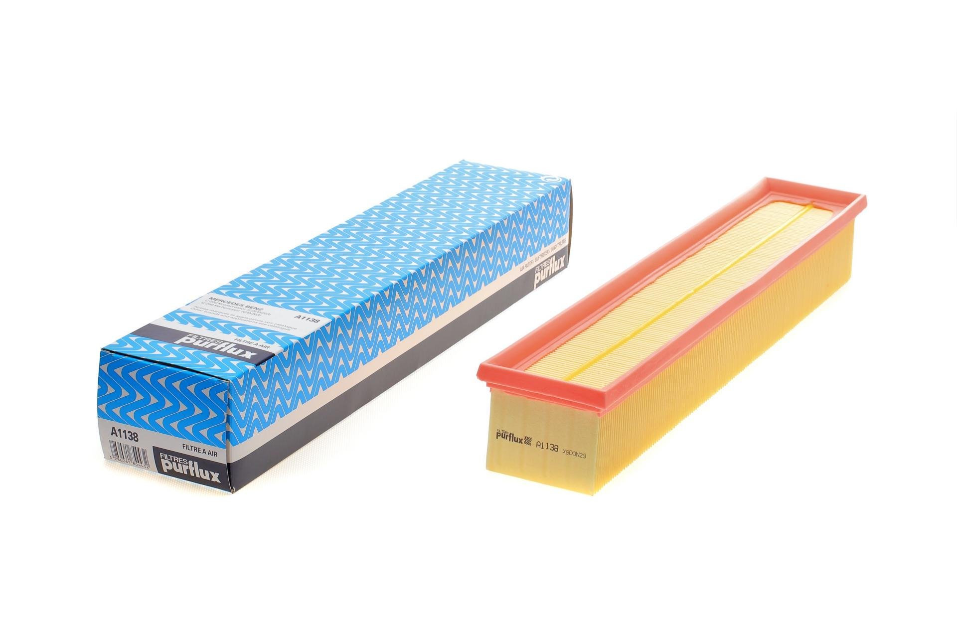 Фильтр воздушный PURFLUX для MB C-class W203 M111 Kompressor 00-02- (A1138)