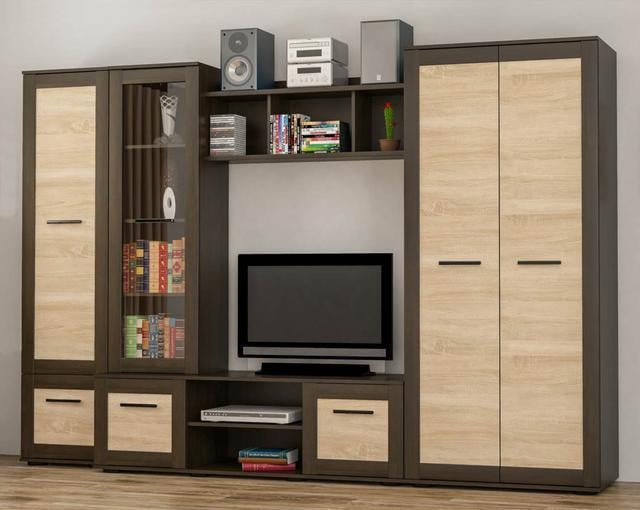 Вітальня Мебель-Сервіс Конго Венге/Дуб самоа (26955303)