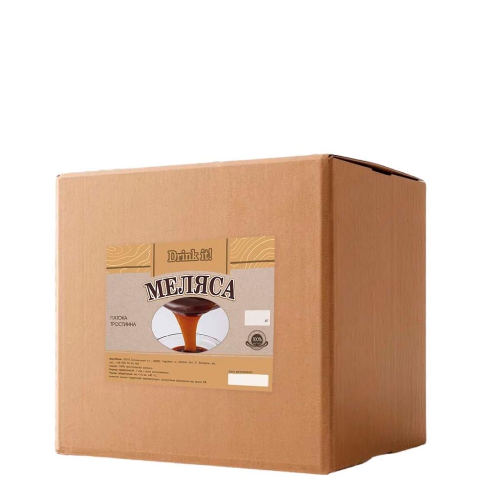 Патока тростинна Drink it Меляса 5 кг (27001260)