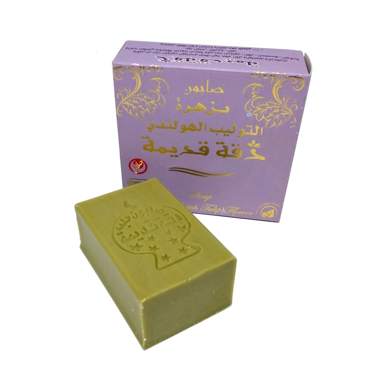 Мыло ручной работы по старинным сирийским рецептам DK Dutch Tulipe 100% Natural Голландский тюльпан 12 масел (204036-5)