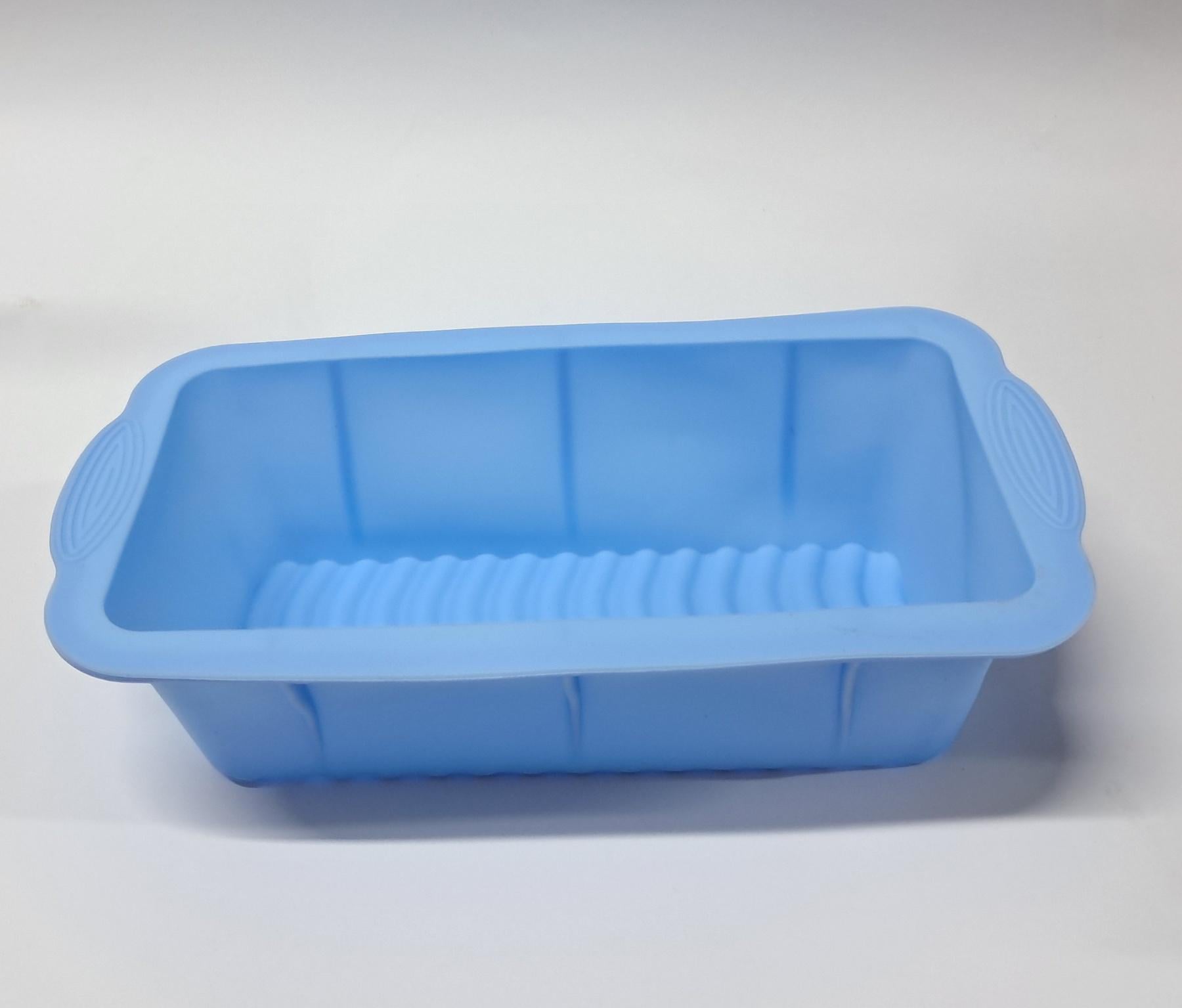 Форма силиконовая утолщенная прямоугольная Синий (Sa-7781)