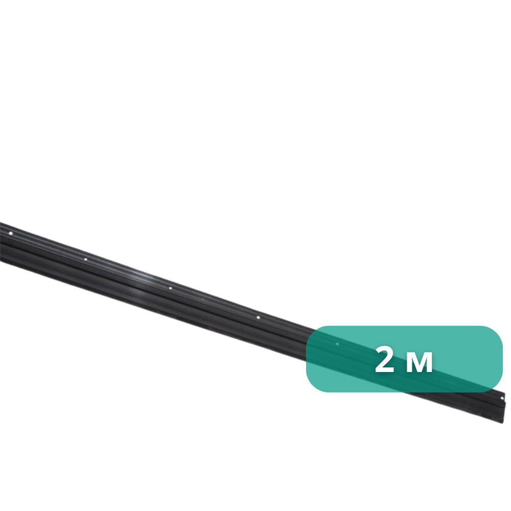 Профиль для крепления дренажной мембраны к фундаменту 2 м (340054) - фото 4