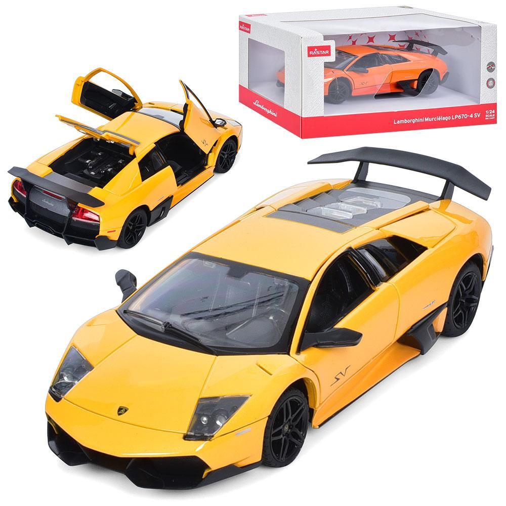 Игрушечная машинка Rastar Lamborghini LP670-4 1/24 металлическая (39300) - фото 8 Игрушечная машинка Rastar Lamborghini LP670-4 1/24 металлическая (39300) - фото 8