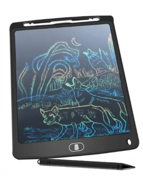 Планшет для рисования Wellywell BR-132 графический с LCD экраном 10" Черный