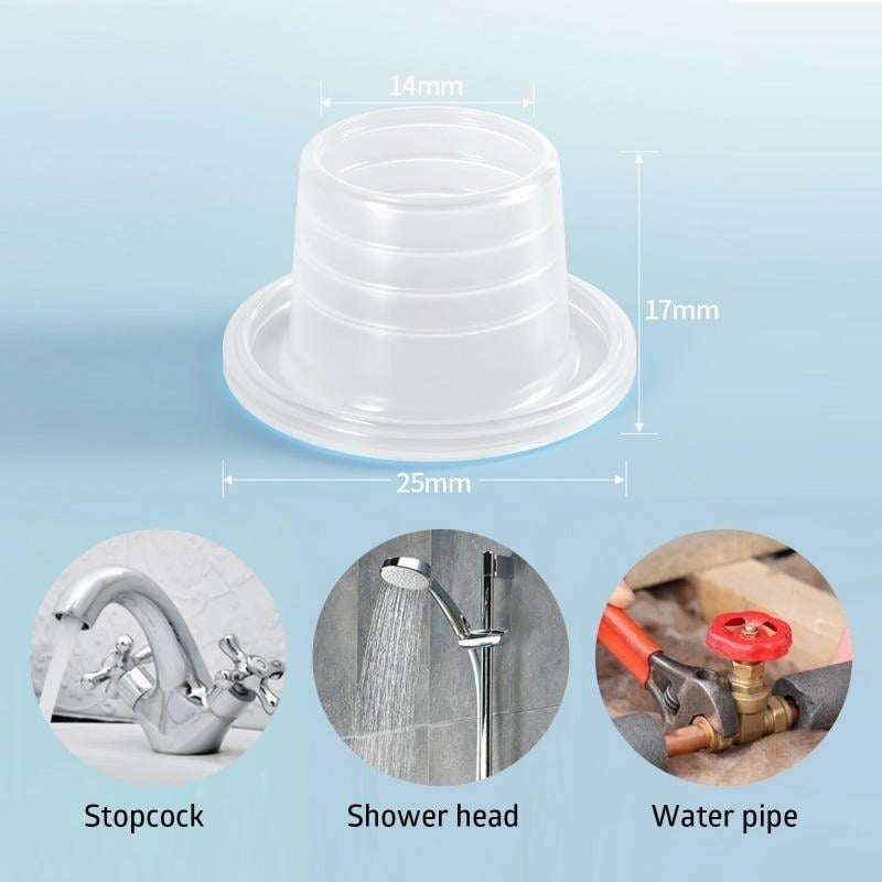 Прокладки для кранів ущільнювальні силіконові 10 шт. - фото 2