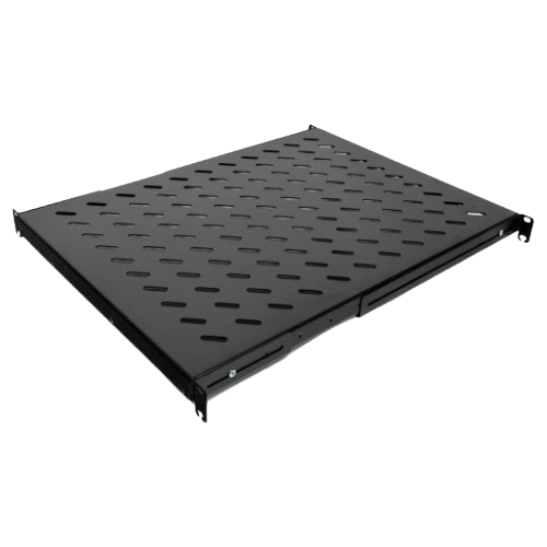 Полка консольная 19" 1U 600 мм для шкафов и стоек Черный (34416907)