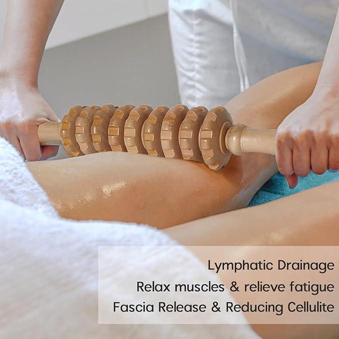 Масажний інструмент Wood Therapy для фасціального масажу - фото 3