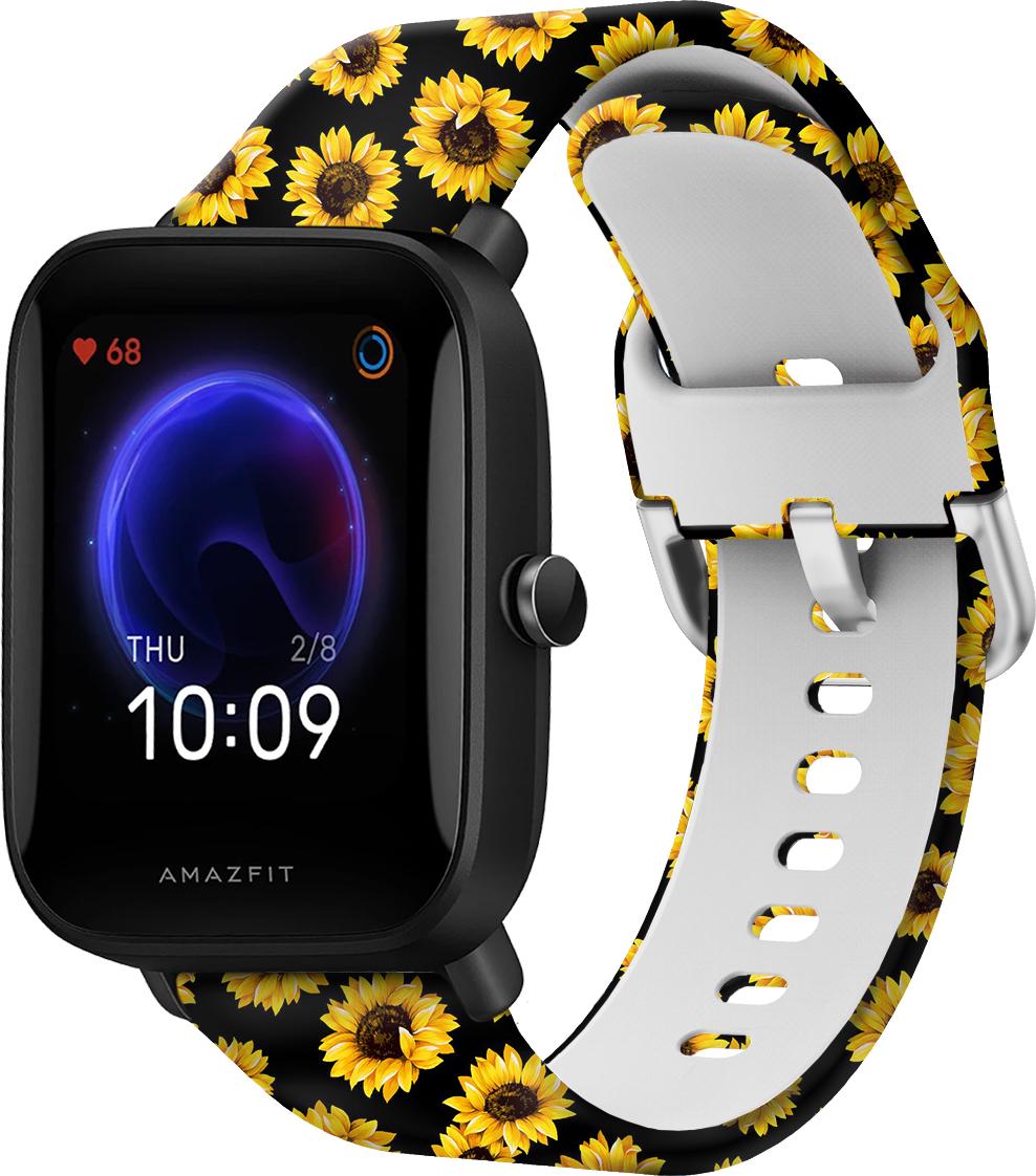 Ремешок Colorful для Amazfit Bip U Pro Sunflowers (28492)