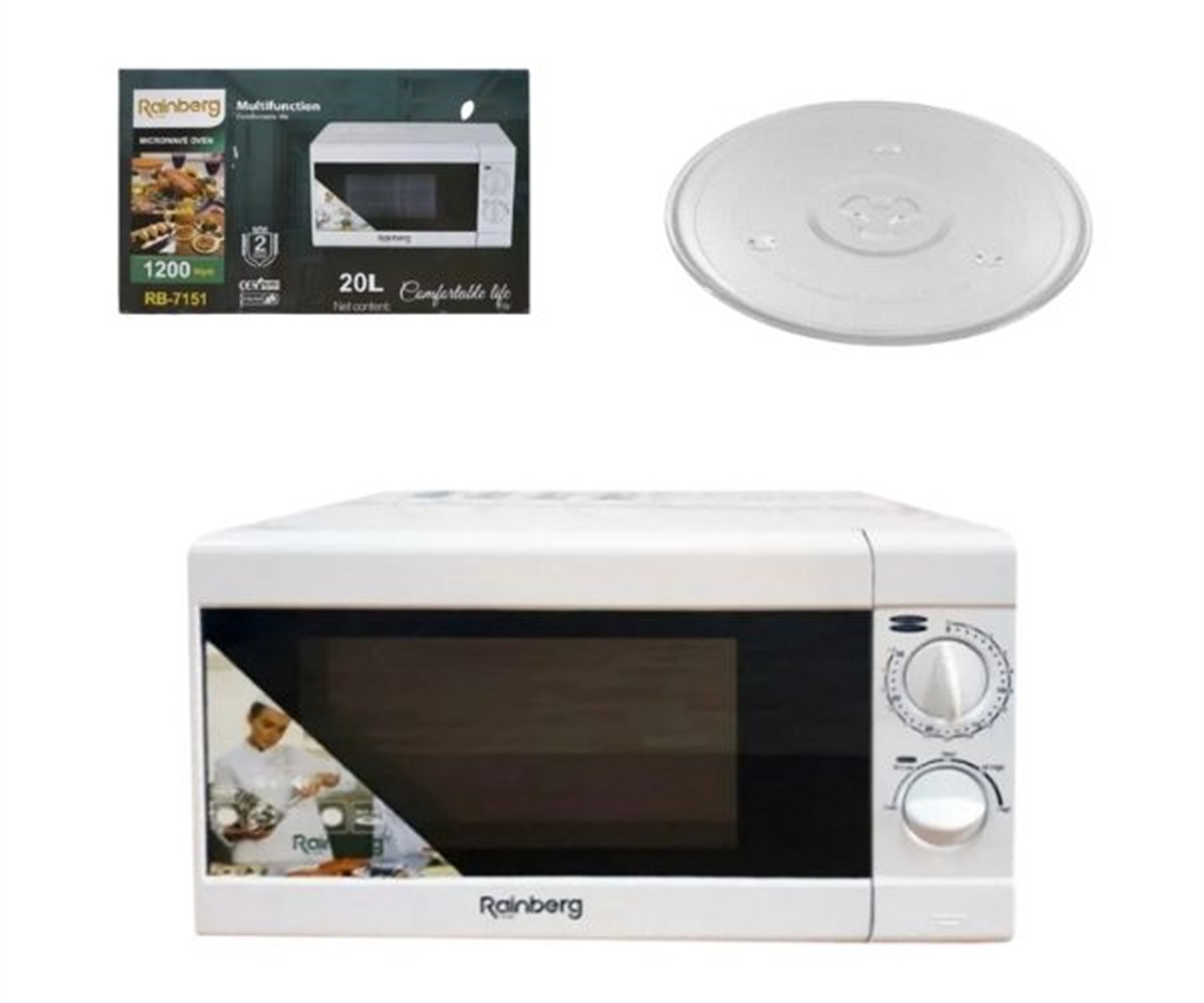 Мікрохвильова піч Reinberg RNB RB-7150 1200 Ватт - фото 2 Мікрохвильова піч Reinberg RNB RB-7150 1200 Ватт - фото 2