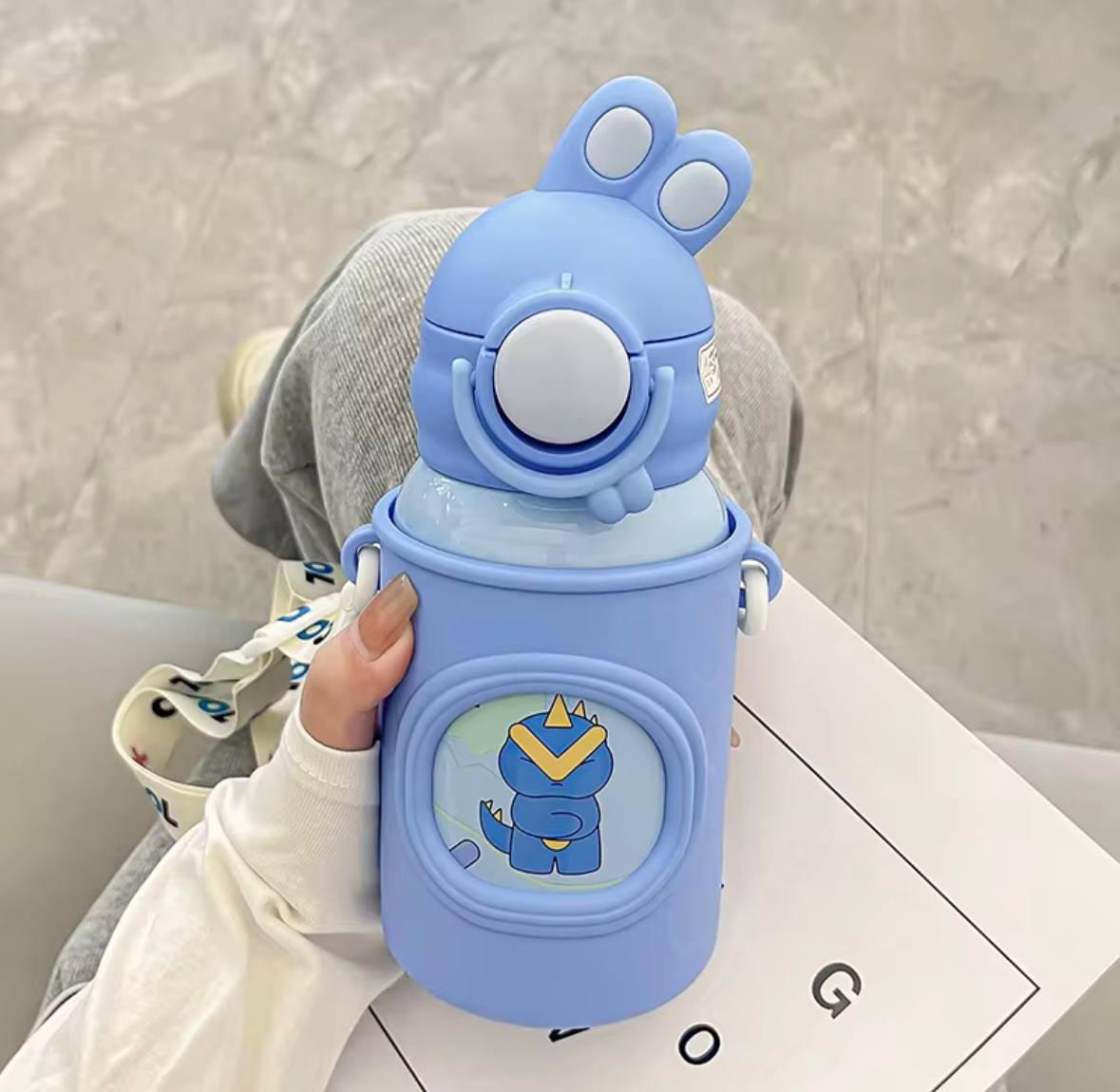 Термос детский Зайчик 500 мл Синий (cbee4c8d) - фото 3