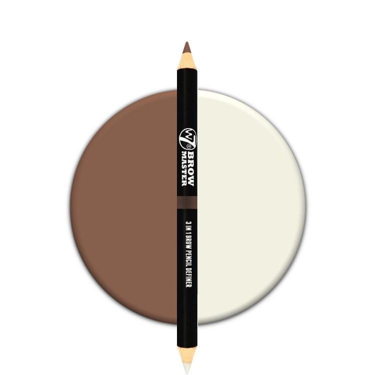 Карандаш для бровей W7 Brow Master 3in1 1,5 г Brown (382671)