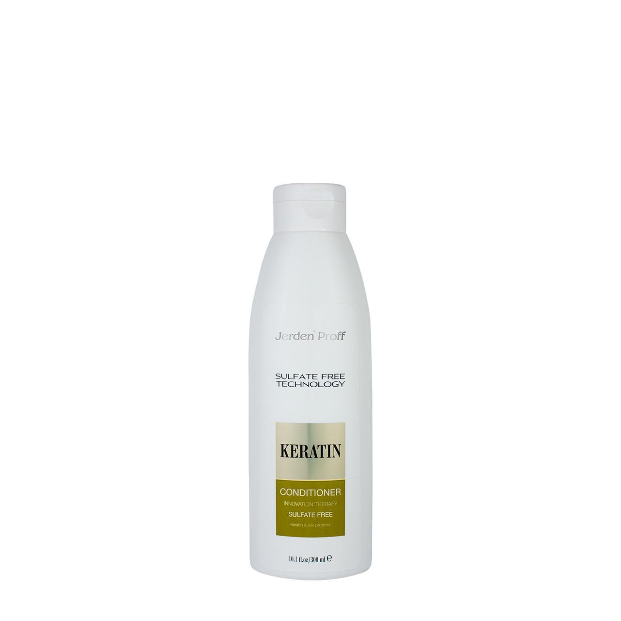 Кондиционер для волос бессульфатный JERDEN PROFF KERATIN CONDITIONER Sulfate Free с кератином 300 мл