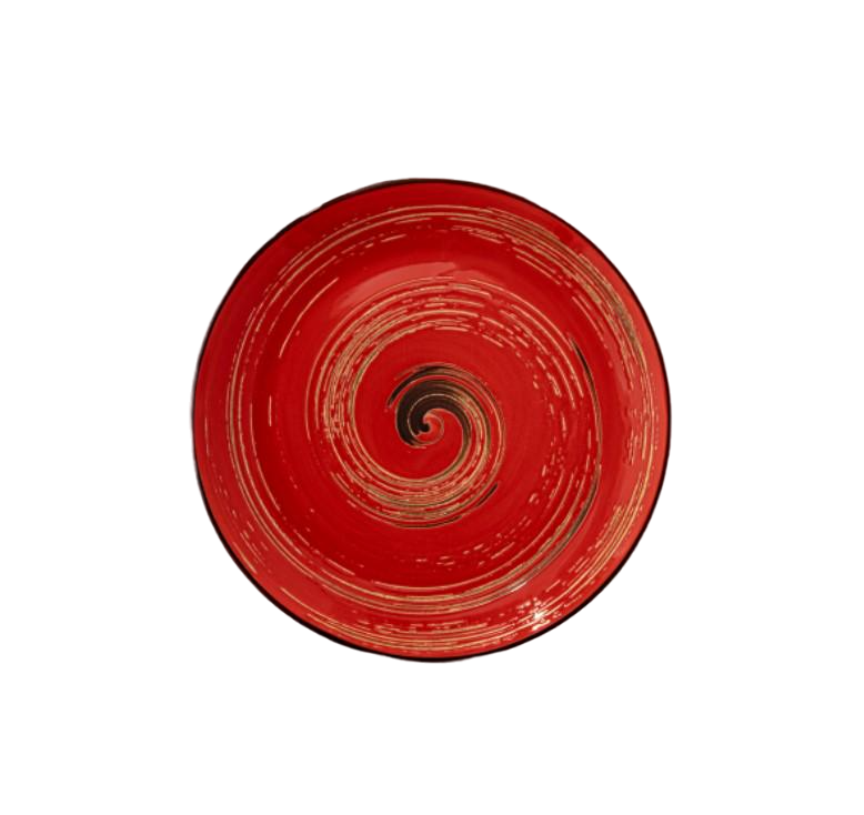 Тарелка Wilmax Spiral Red 23 см (WL-669213)