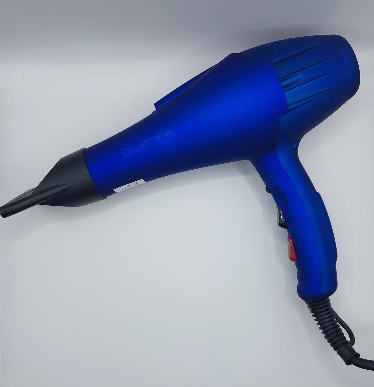 Фен професійний ДенІС professional 9998 ION 2800 Вт Blue (1453071458) - фото 2