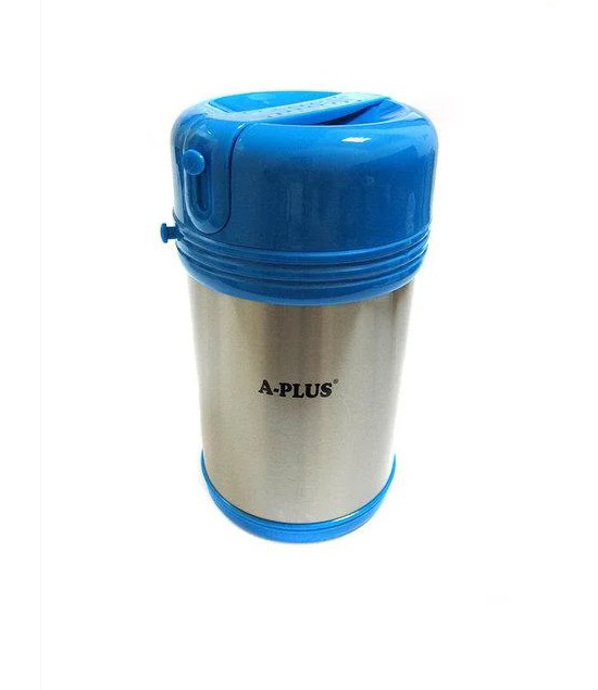 Термос харчовий A-plus 1668 2 л 3в1 Blue (005997)