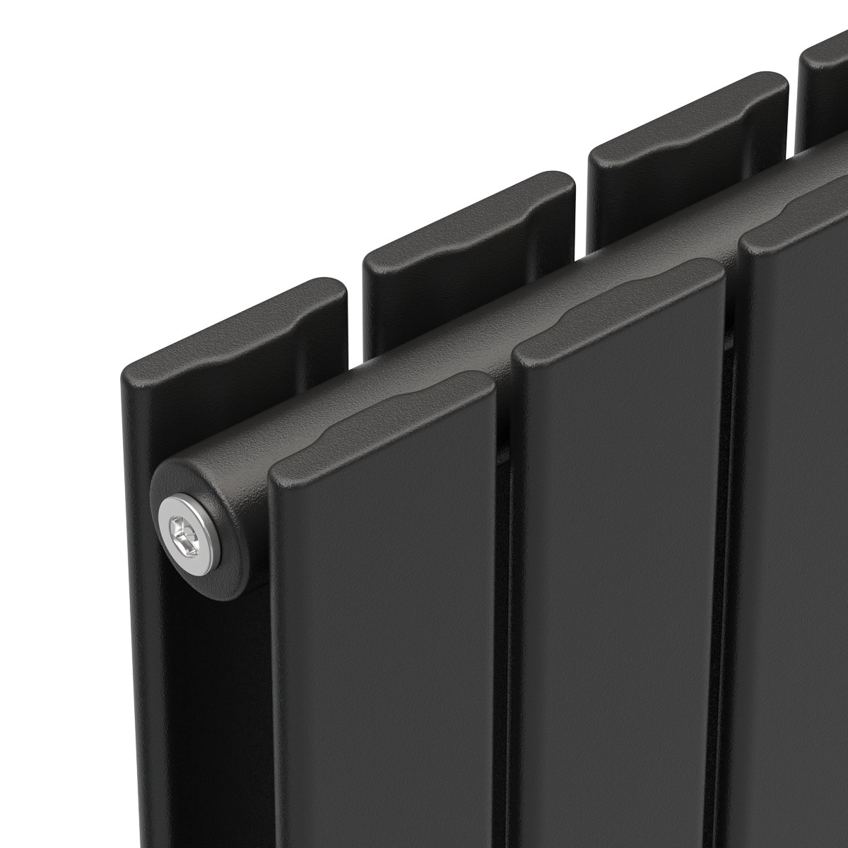 Радіатор дизайнерський вертикальний NAVIN Largo Double 1800х456х6 мм Чорний (02-244063-4518) - фото 4 Радіатор дизайнерський вертикальний NAVIN Largo Double 1800х456х6 мм Чорний (02-244063-4518) - фото 4