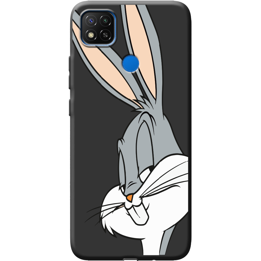 Чохол Boxface Xiaomi Redmi 9C Lucky Rabbit Чорний силікон (40879-bk81-41176)