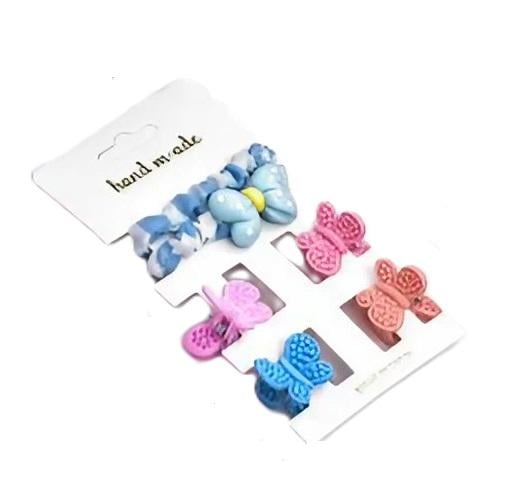 Резинки та крабики для волосся Stenson WW02053 5 шт. (14332652)