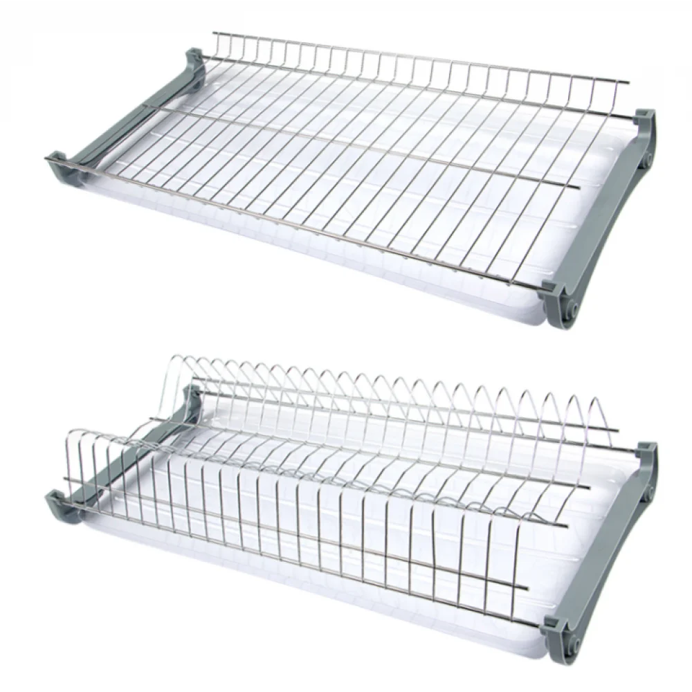 Сушарка для посуду дворівнева VR модуля 600х552 мм 270 мм Хром (SO0924 )