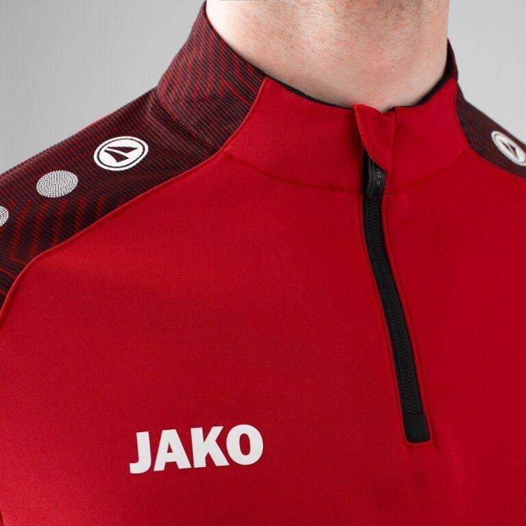 Реглан Jako Zip Top Performance 8622-101 XL Червоно-чорний - фото 7