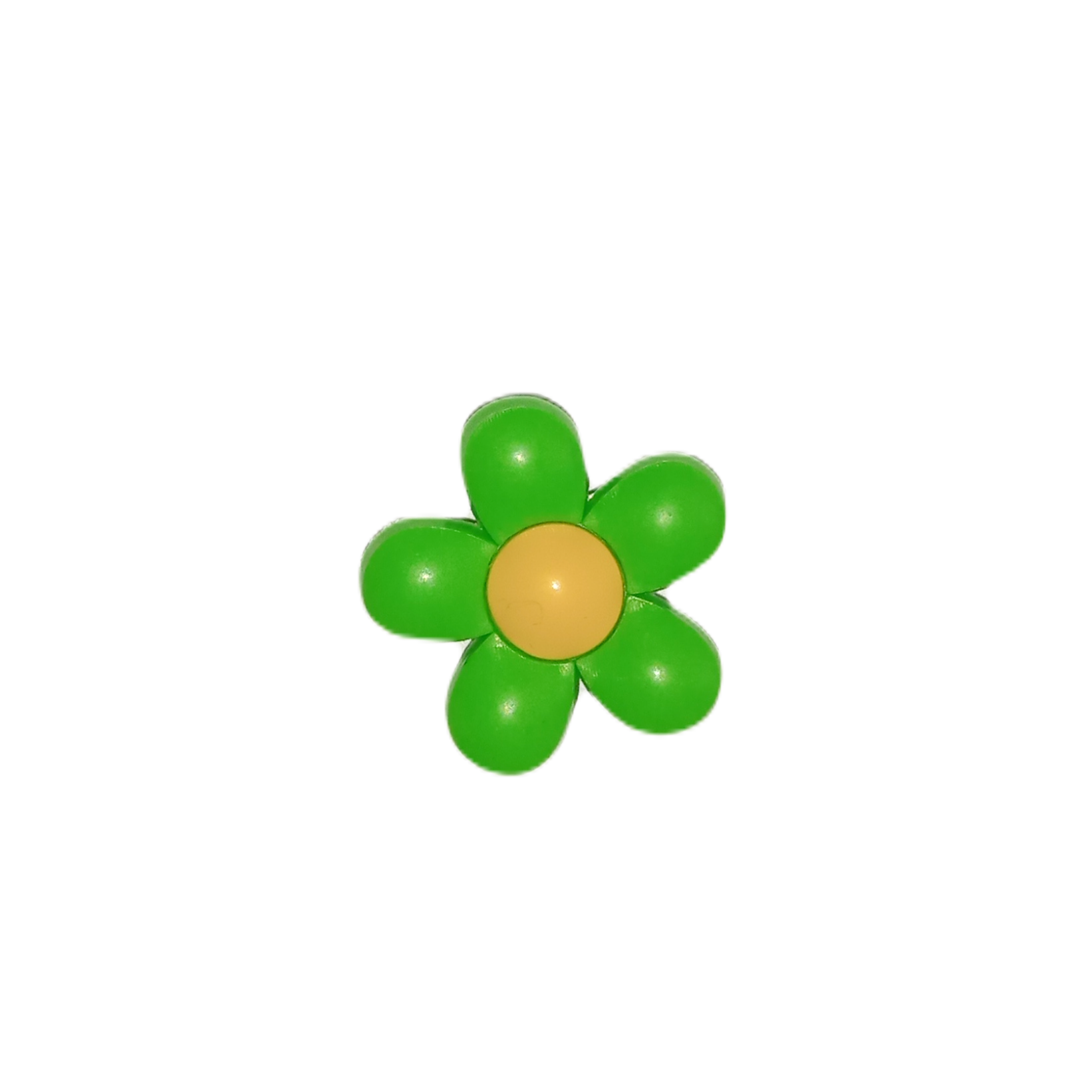 Джибитс для обуви JIBBITZ Цветок глянцевый №1157 Зеленый (JIB1157)