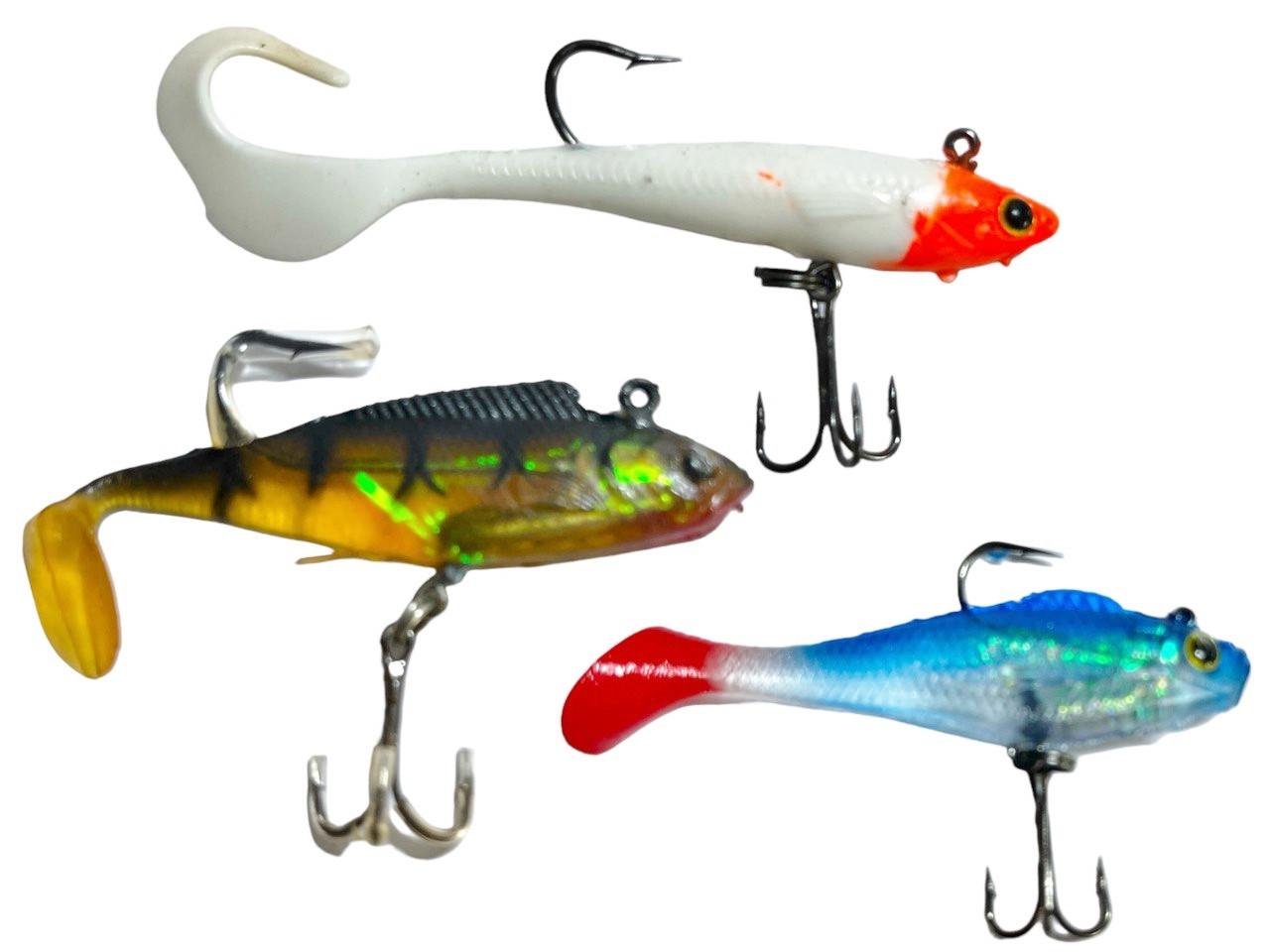 Набір рибальських приманок та інструментів для хижої риби в коробці MJ-3101 (23x17x5 см) - фото 6 Набір рибальських приманок та інструментів для хижої риби в коробці MJ-3101 (23x17x5 см) - фото 6