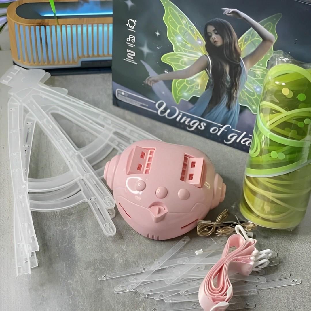 Крила феї-метелика музикою та світлом Зелений (FANCY842) - фото 5 Крила феї-метелика музикою та світлом Зелений (FANCY842) - фото 5