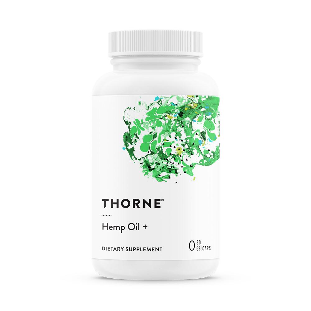 Натуральна добавка Thorne Hemp Oil + 30 гелевих капс. (5835)