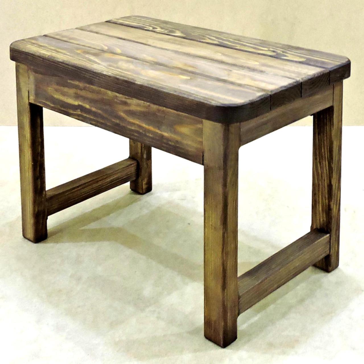 Стілець з дерева Базавлук 50x30x40 см Мускат (ТАБ-503107)