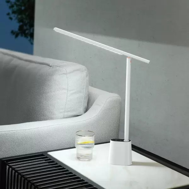 Настольная лампа BASEUS Smart Eye Reading Desk Lamp DGZG-02 2200 mAh White - фото 4