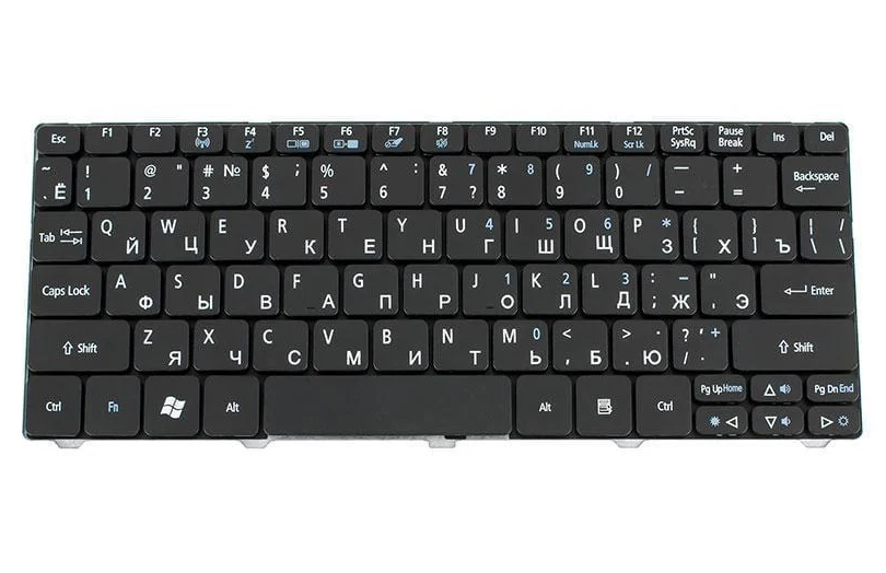 Клавиатура для ноутбука Acer Packard Bel Dot S E2 Черный (160899)