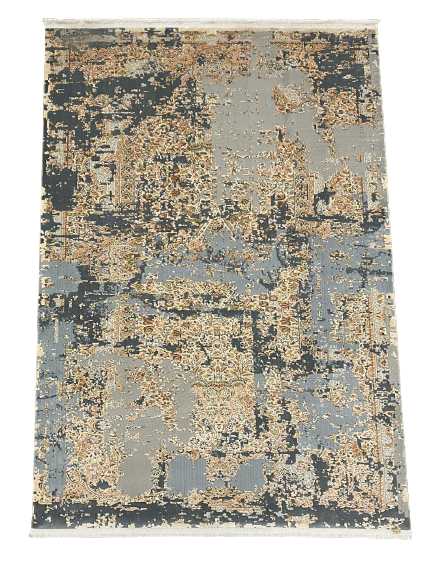 Ковер Cinar Cn22A 1,2 х 1,8 м Blue/Terra (5377-27)
